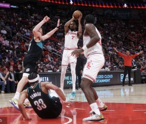 申京28+6杜兰特20+8+5 火箭末节发力击退开拓者