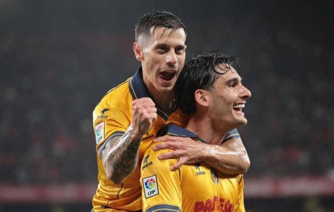 随着比利亚雷亚尔2-1，马略卡3-0，贝蒂斯1-1，西甲最新积分榜诞生