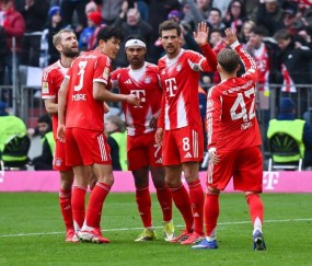 德甲第30轮：拜仁慕尼黑vs斯图加特，安联冠军点，斯图加特折戟死亡客场